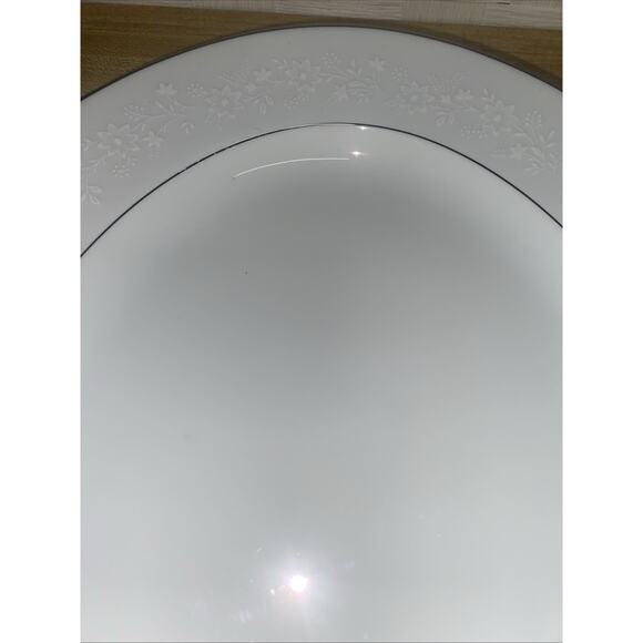 VTG Noritake 6438 Buckingham Large Oval Serving Platter Bone China 13.5”X 10.25” - Picture 3 of 7